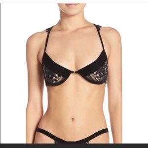 For love and lemons black bra